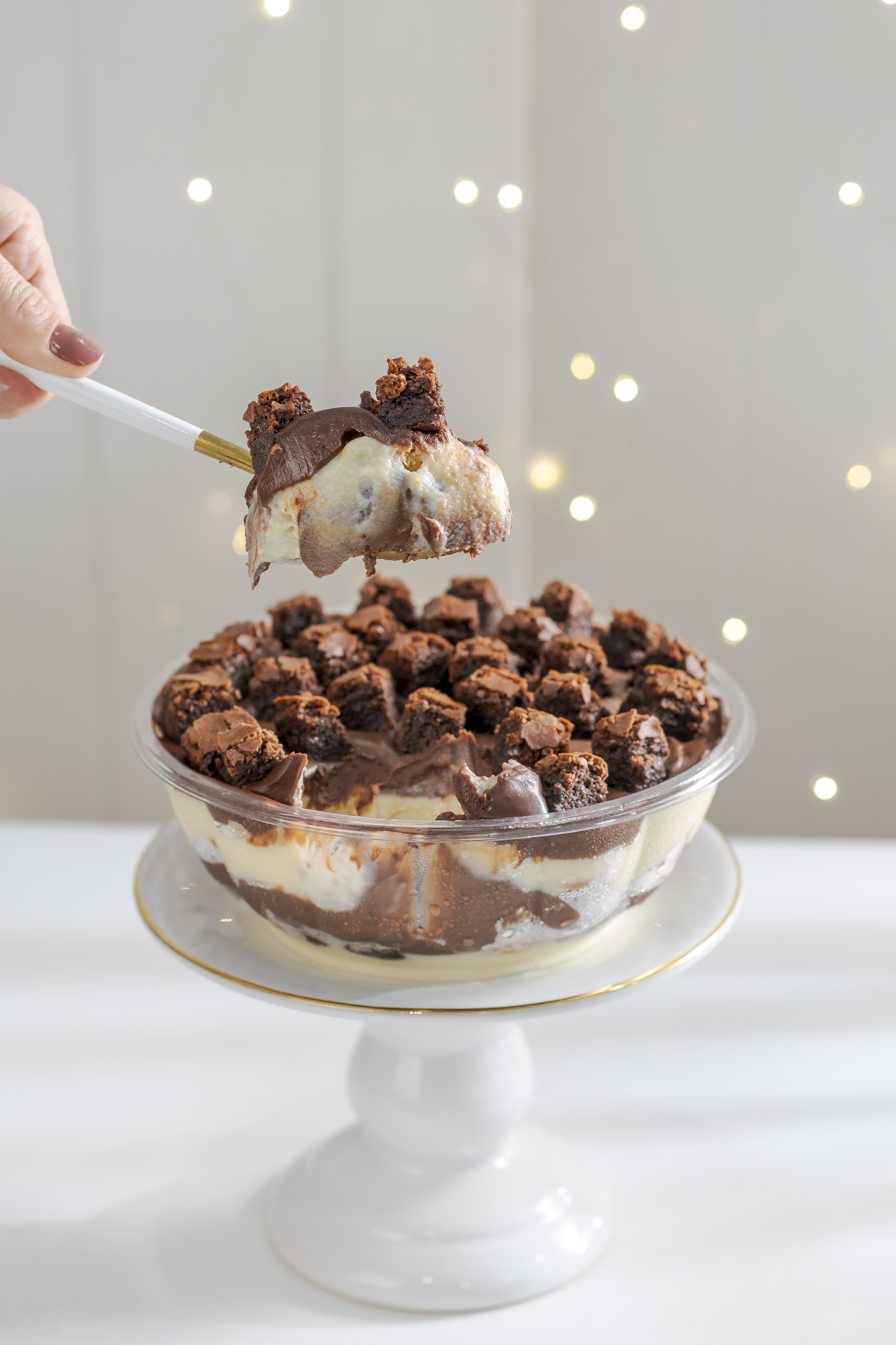 Pavê de Brownie