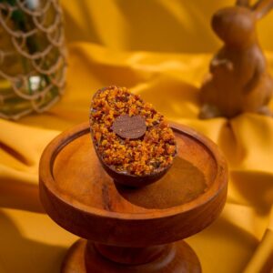 Ovo de Corte Doce de Leite com Caramelo Salgado